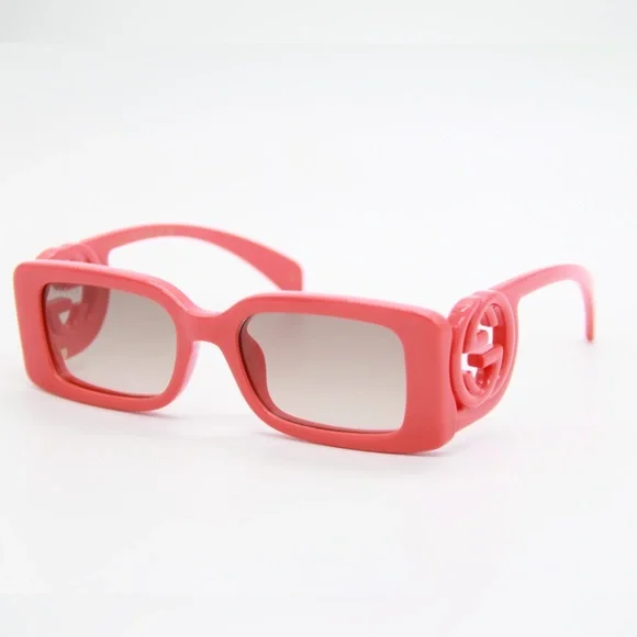 Gucci | Accessories | New Gucci Gg325s 05 Square Red Women  display picture 1